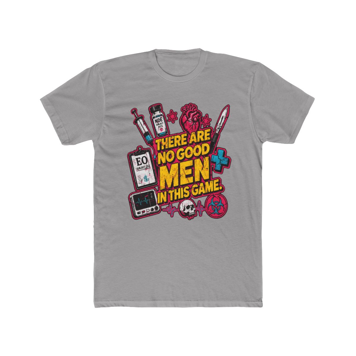 There are no good men in this game, Vicious, VE Schwab T Shirt | V. E. Schwab - alternate angle 2, merchandise